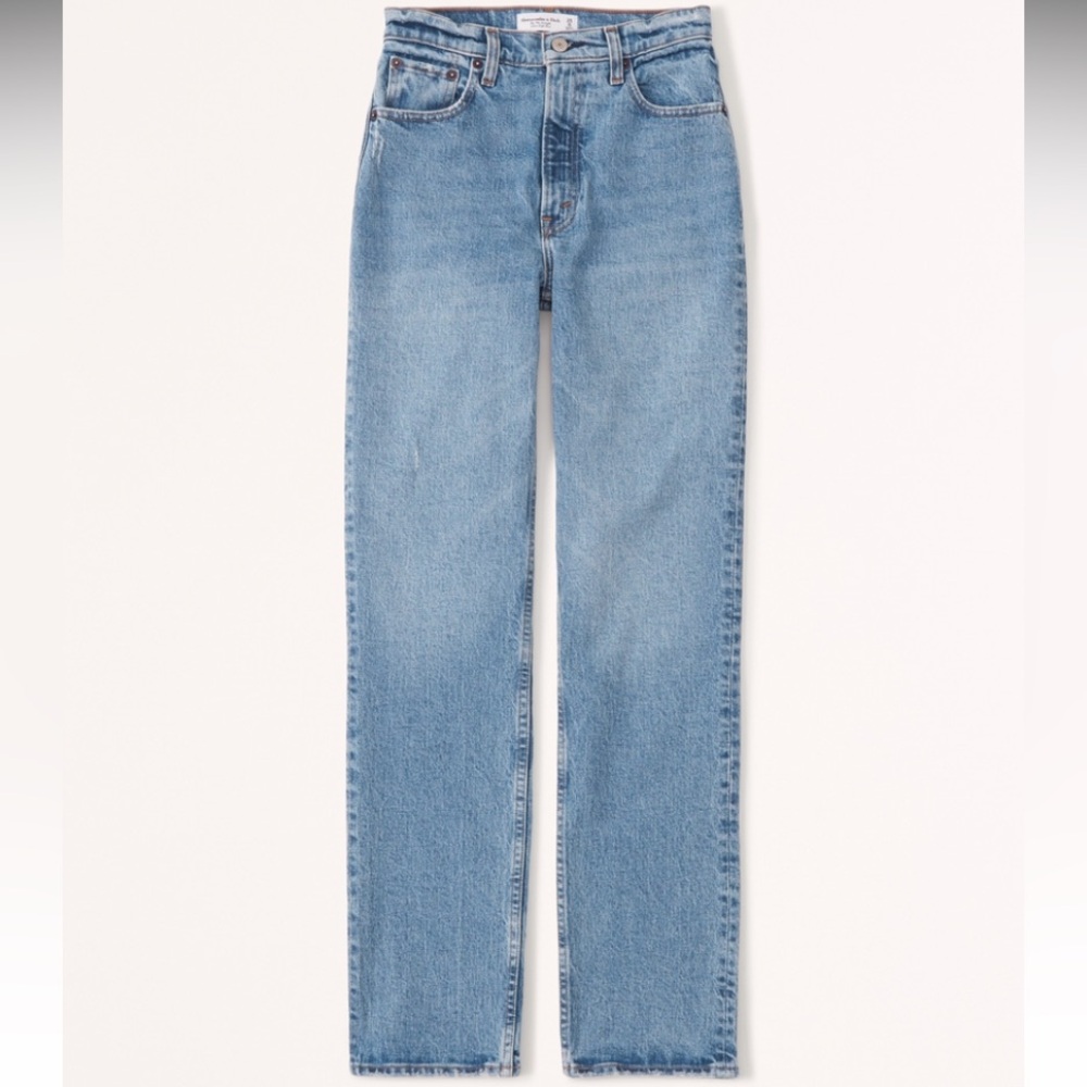 Abercrombie Ultra High Rise 90s Straight Jean 28L